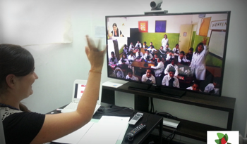 Plan Ceibal en Inglés por videoconferencia conecta a niños y maestros