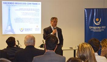 Taller de Uruguay XXI con empresarios uruguayos