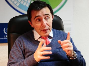 Walter Cabral, director de la Autoridad Reguladora Nacional en Radioprotección