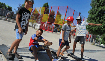 Participantes en actividades del Club de Verano