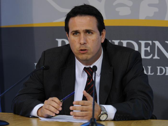 Diego Cánepa, prosecretario de Presidencia