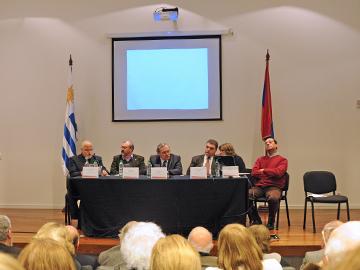 Autoridades en presentación del proyecto de Museo del Genocidio Armenio