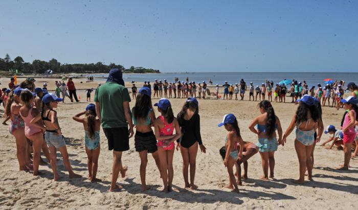 Escolares en actividad de Verano Educativo