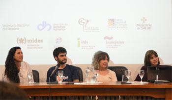 Victoria González, Federico Barreto, Mariela Mazziotti y Verónica Massa