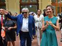 Presidente Mujica recibió la llave de la ciudad de Santiago