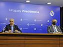 Conferencia de prensa de los ministros Jorge Larrañaga y Javier García Conferencia de prensa de los ministros Jorge Larrañaga y Javier García