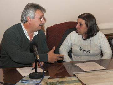 Ministro Pintado e Intendenta Olivera