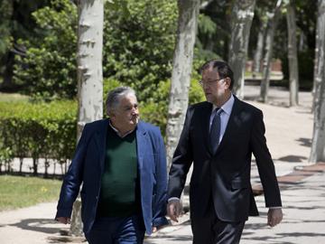 Presidentes José Mujica y Mariano Rajoy