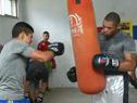 Secretaría de Deporte y Knock Out a las Drogas inauguraron la Escuela de Boxeo del Complejo Belloni