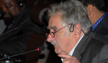 El Presidente José Mujica habla en la Cumbre del G77 + China
