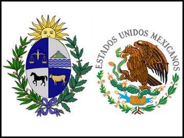 Escudos de los dos países