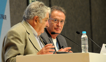 Presidente Mujica en la Feria del Libro de Guadalajara, México