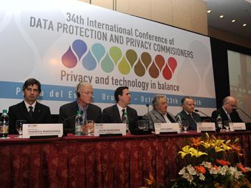 Mujica en 34ª Conferencia Internacional de Autoridades de Protección de Datos y Privacidad
