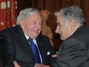 Presidente Mujica se reunió con el empresario David Rockefeller