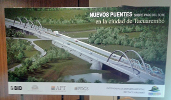 Puentes en Paso del Bote, Tacuarembó