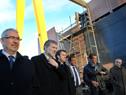 Visita a la barcaza construida por cluster de la industria Naval del Uruguay