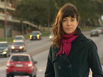 Presentadora de spot por la convivencia