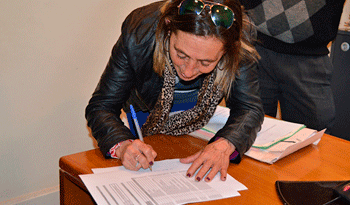 Firma de convenio para cooperativas de viviendas