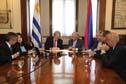 Vázquez acompañó la firma del acuerdo entre el Ministerio de Trabajo y la empresa Arcos Dorados