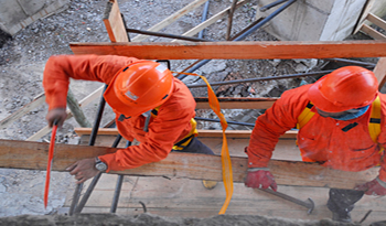 Trabajadores de la construcción