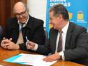 Firma de convenio entre la Intendencia de Canelones y la Administración Nacional de Correos