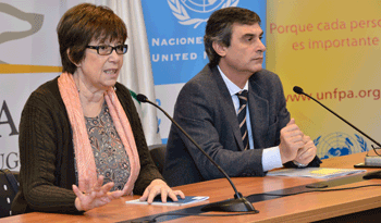 Ministra Marina Arismendi y director de OPP, Álvaro García