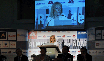 Ministra de Industria, Energía y Minería, Carolina Cosse, en ADM