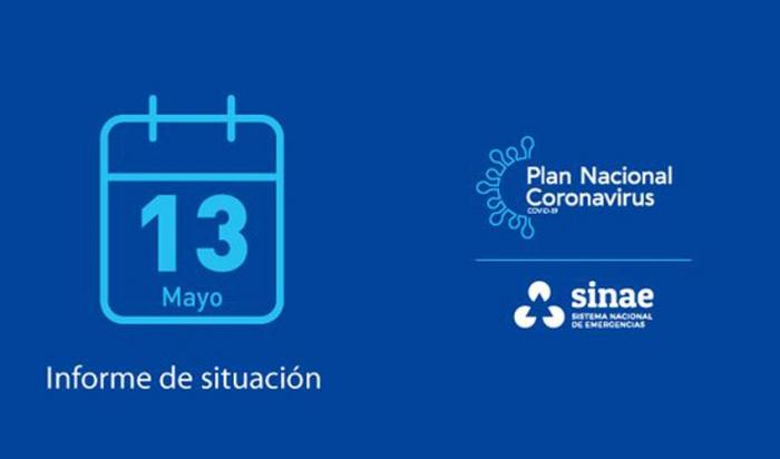 Portada del informe del 13 de mayo