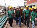 Mujica recorrió obras del Plan Juntos en Montevideo