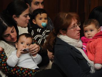 Madres con niños