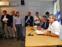Gobierno y partidos políticos firman acuerdo nacional educativo