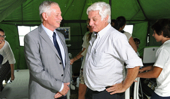 Jorge Basso y Roberto Canessa