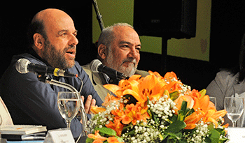 Julio Bango junto a Wilson Netto en seminario “Educación y desarrollo infantil en el marco de las políticas públicas”