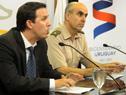 Conferencia de prensa referida al estado de situación de incendio forestal en Rocha