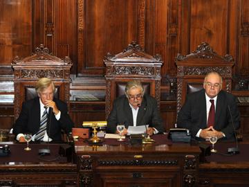 Mujica en el Parlamento Mujica en el Parlamento