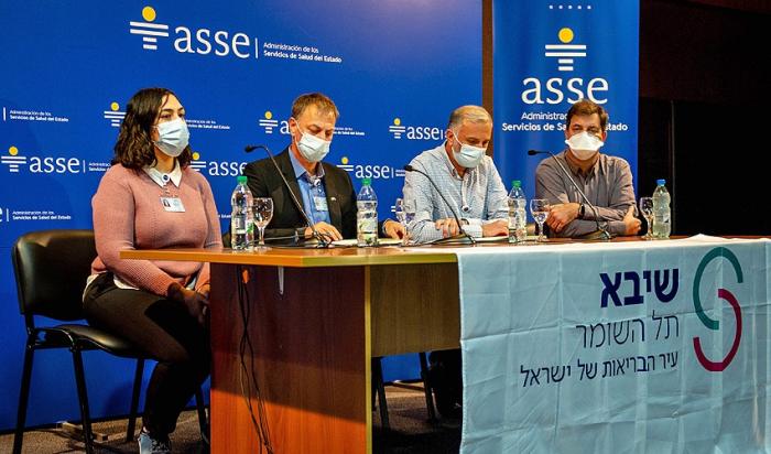 Delegación del Hospital Sheba de Israel