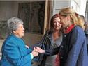 María Auxiliadora Delgado de Vázquez se reunió con la primera dama italiana, Laura Mattarella