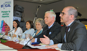 Autoridades en lanzamiento de la XII Semana de la Salud Bucal