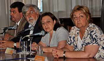 Autoridades en la presentación del Programa Ciudad Segura