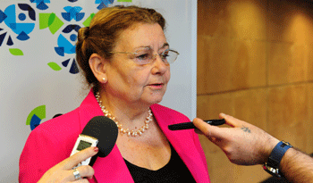 Ministra interina Edith Moraes