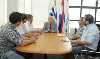 Presidente Tabaré Vázquez con productores rurales autoconvocados