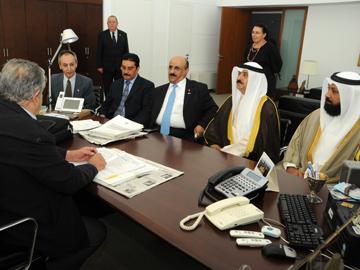 Visitantes kuwaitíes