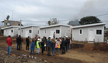 Entrega de viviendas en barrio Artigas de Salto