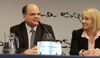 Andrés Tolosa y Carolina Cosse