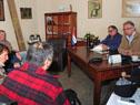 Subsecretario de Defensa Nacional, Jorge Menéndez en audición con pobladores de Minas