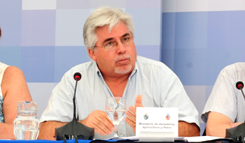 Ministro de Ganadería, Agricultura y Pesca, Tabaré Aguerre