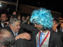 Arribo de la Selección Uruguaya de Fútbol a la Base Aérea N° 1