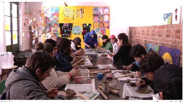 Alumnos del Cecap de Las Piedras