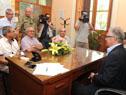 Ministro de Defensa Nacional, Jorge Menéndez en Treinta y Tres