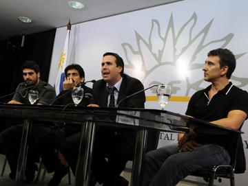 Julio Bocca, Yamandú Cardozo y Ricardo Ehrlich
